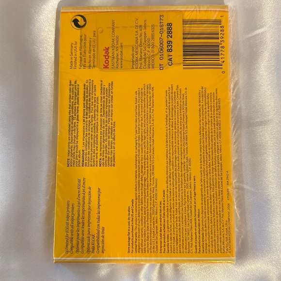 Brand New Kodak Ultra Premium Photo Paper Studio Gloss, 4x6 inch, 20 Sheets - Picture 4 of 4